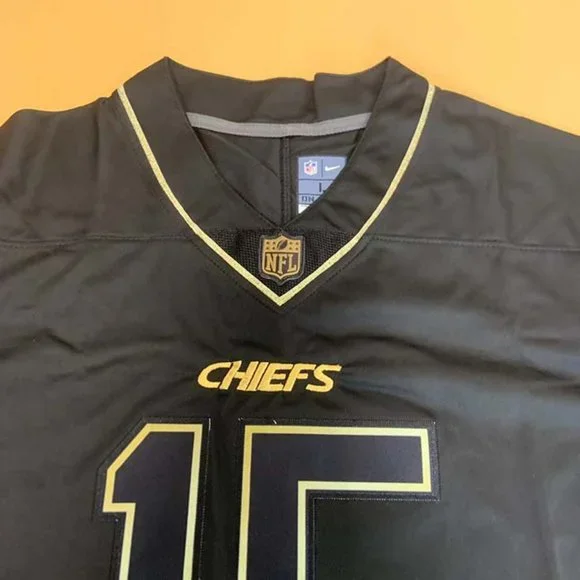Patrick Mahomes Kansas City Chiefs Nike Black #15 Jersey